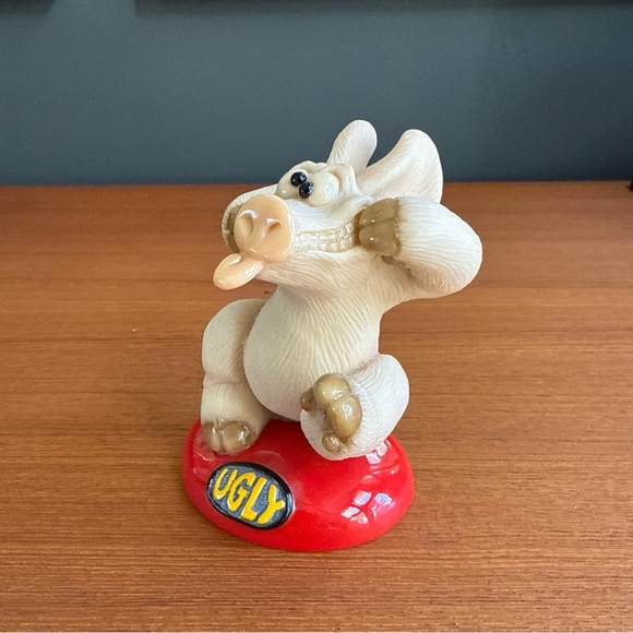 Piggin collectable,piggin Ugly,2004 Sculpture Pig Ugly - Picture 2 of 7